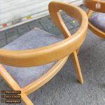 صندلی چوب راش مدل رونیز دسته منحنی - Image 6