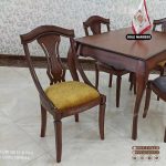 صندلی چوب راش گیتاری طرح عصایی (بصورت عمده یا تک) - Image 3