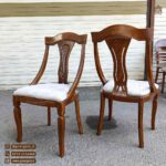 صندلی چوب راش گیتاری طرح عصایی سوئیسی - Image 8
