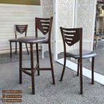 صندلی کانتر و اپن فلزی آهنین مدل اسکای بادوام