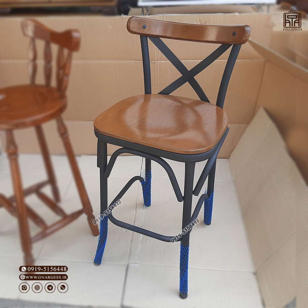 صندلی کانتر تونت لهستانی فلزی جدید(جهت سفارش این محصول تماس بگیرید) - Image 8